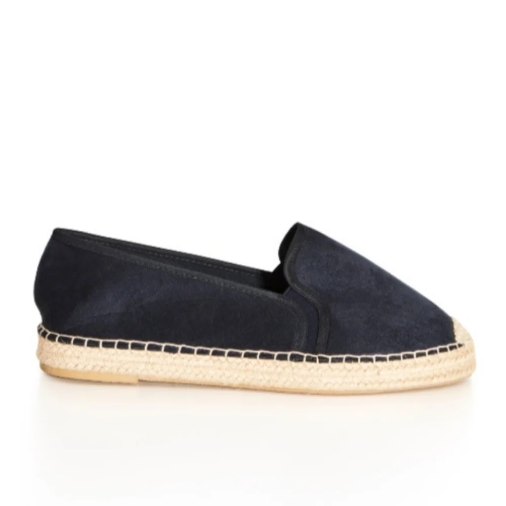 Avenue Evans WIDE FIT Slip On Espadrille  UK 6. / US 8